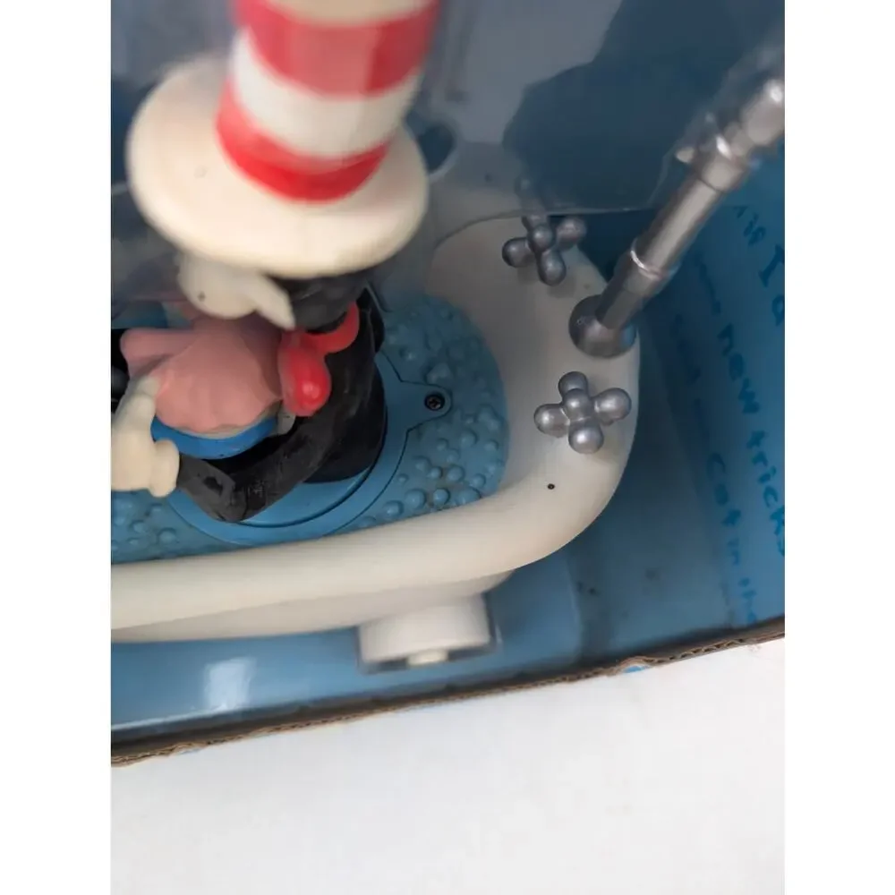 2002 Dr Seuss Motion Mobiles Cat in the Hat Bathtub ERTL Boxed